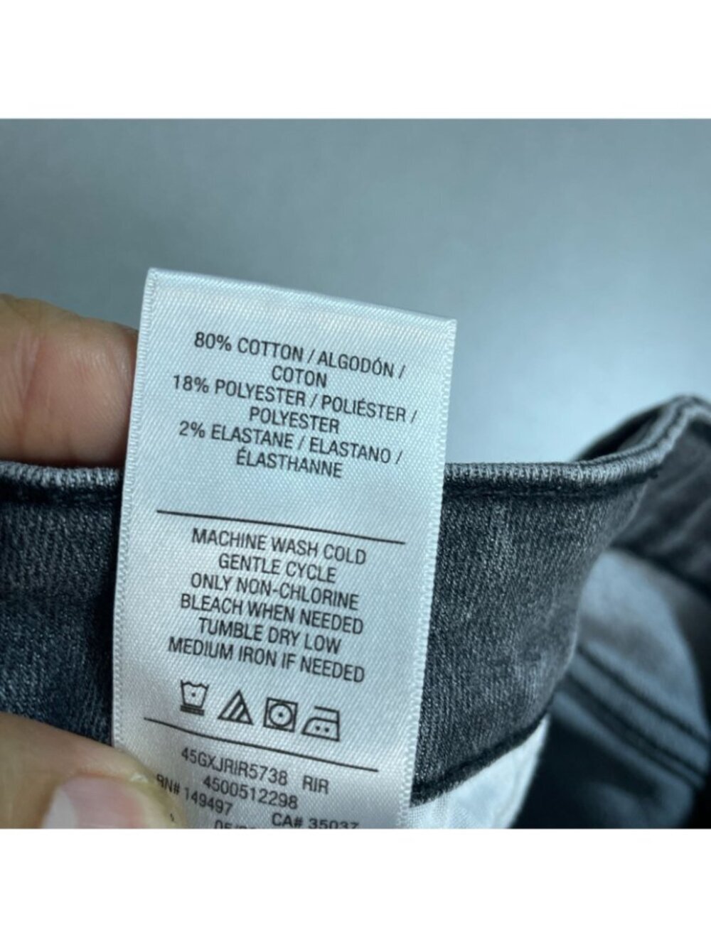 Joe's Jeans Women's 29 Gray Boot cut Jeans Raw Hem P0882 - Picture 7 of 12